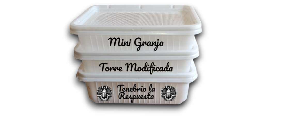 Mini granja para Tenebrios