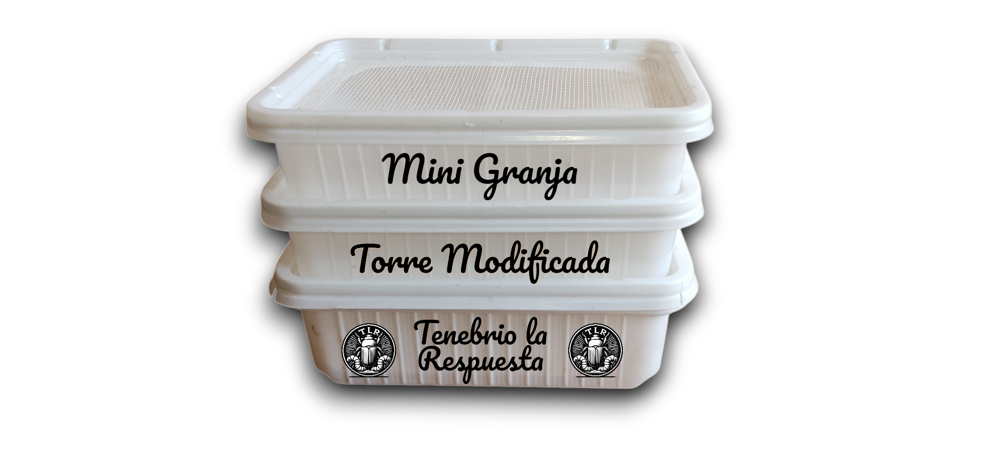 Mini granja para Tenebrios