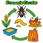 Economía circular aplicada ala cría de Tenebrio molitor y Zophobas morio